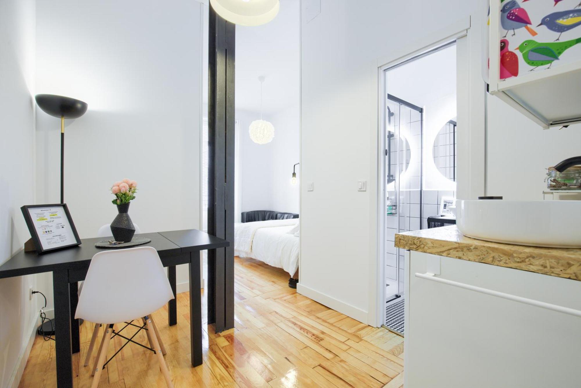Mezzanine Orange Leilighet Madrid Rom bilde