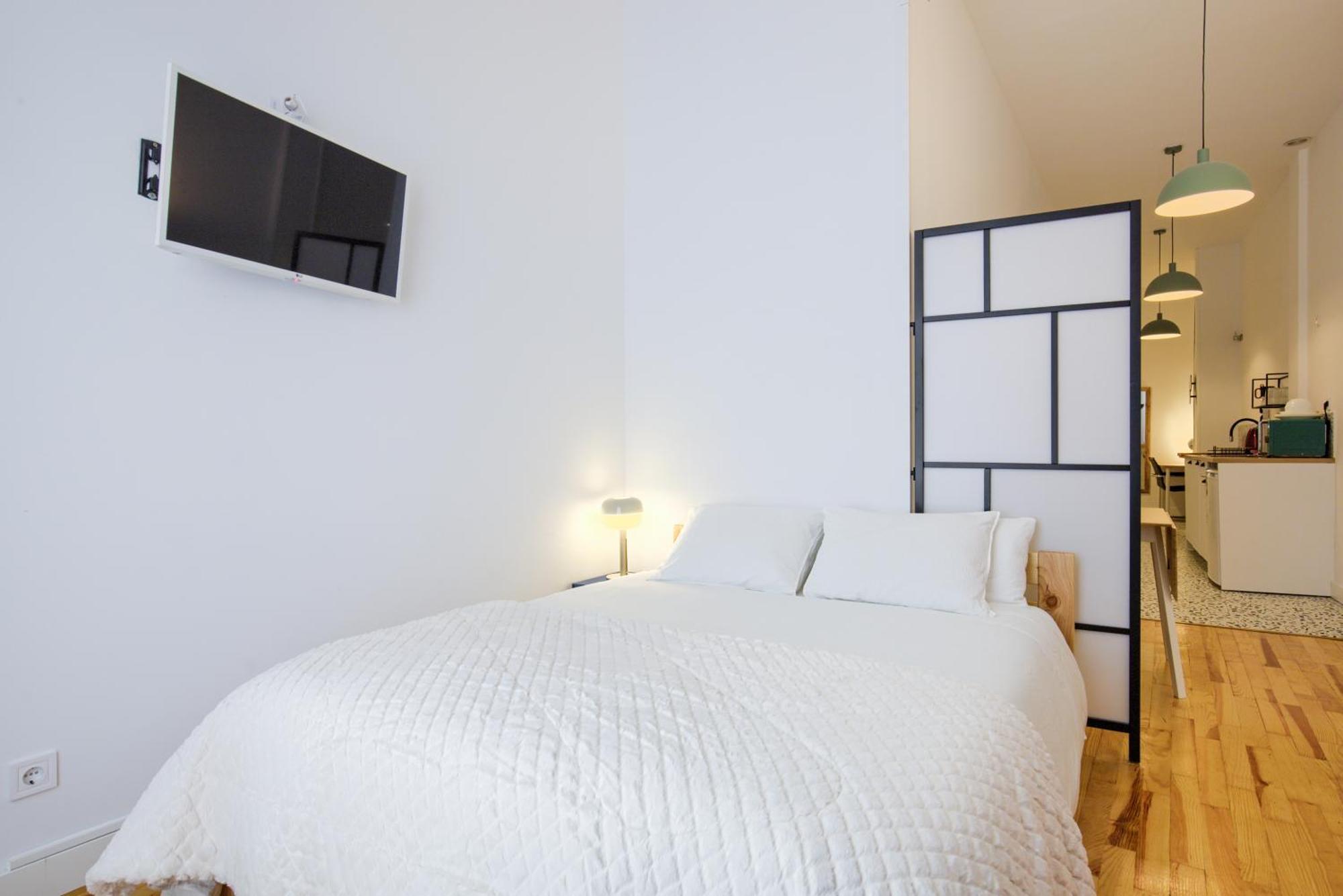 Mezzanine Orange Leilighet Madrid Rom bilde