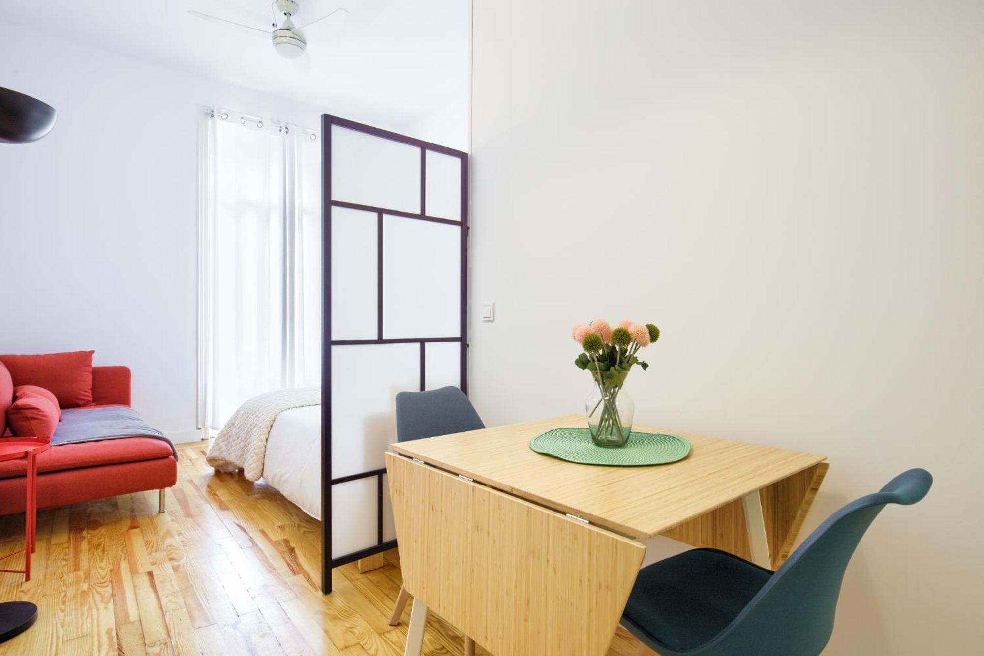 Mezzanine Orange Leilighet Madrid Rom bilde