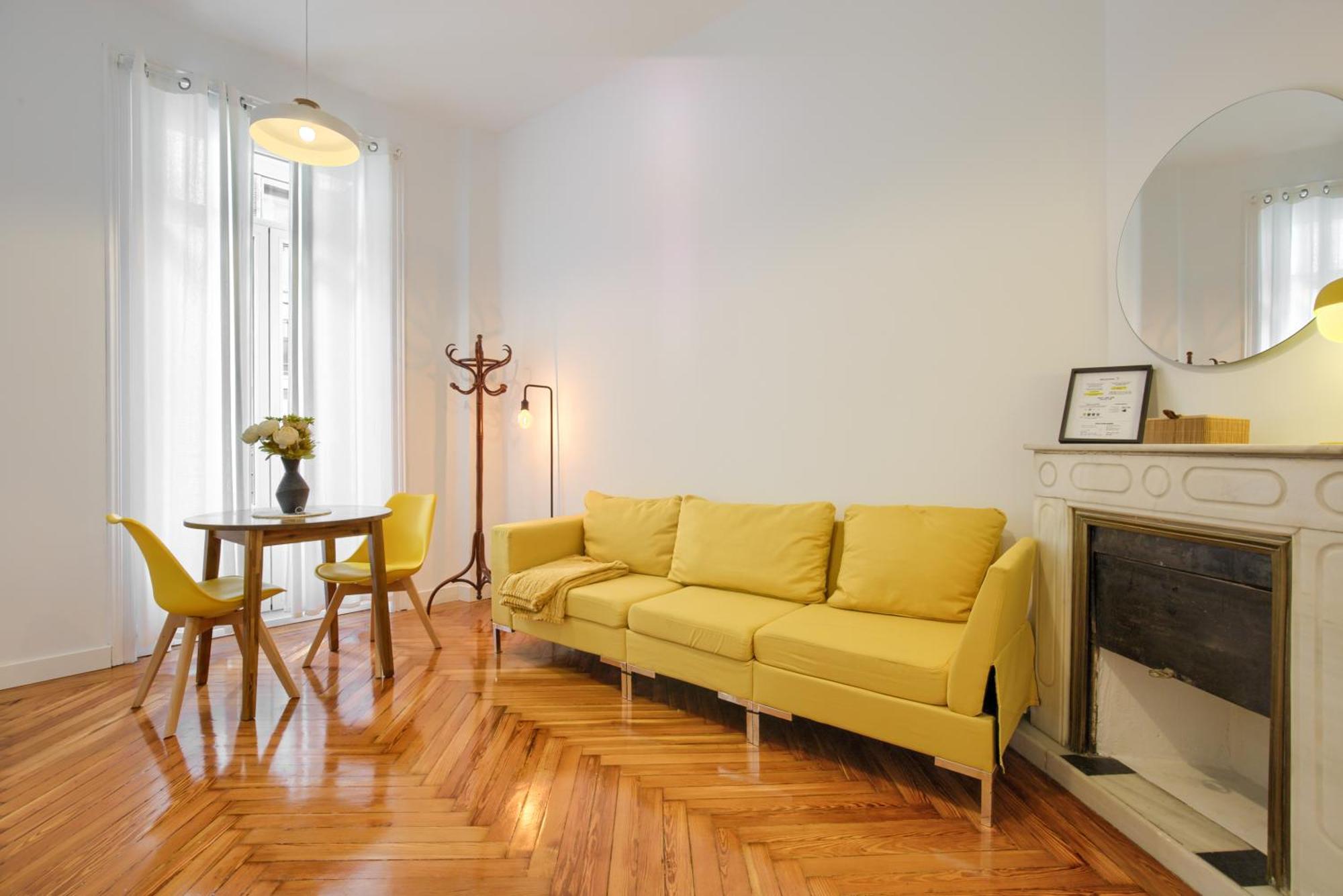 Mezzanine Orange Leilighet Madrid Rom bilde