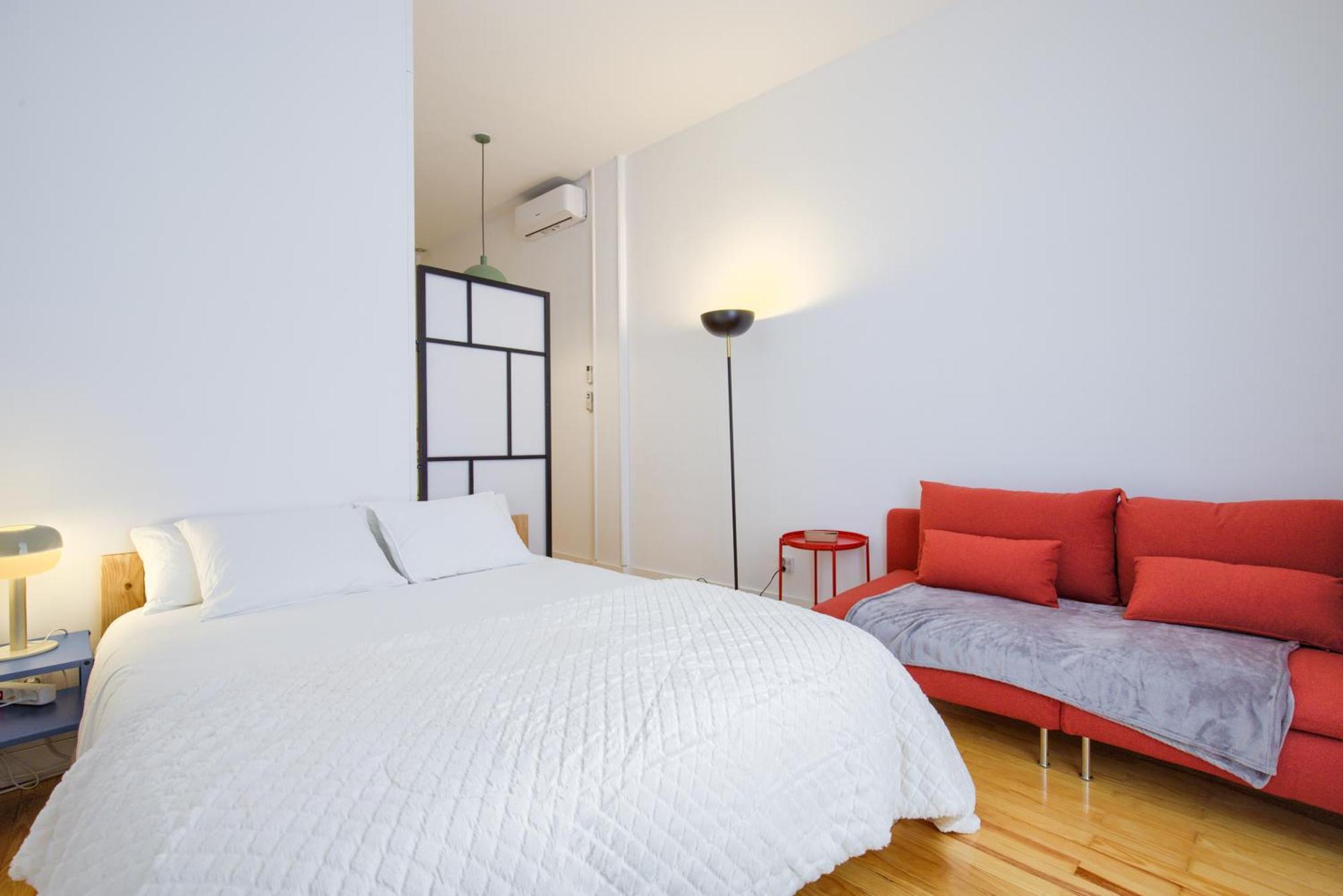 Mezzanine Orange Leilighet Madrid Rom bilde